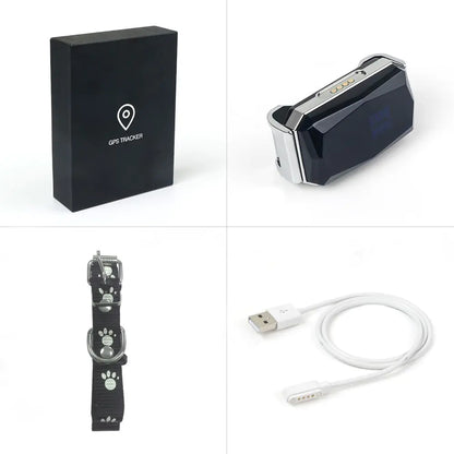 GPS Pet Tracker Collar for Lost Pet Location Tracking