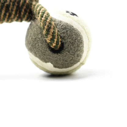 Pet Toy - Cotton Rope Tennis Ball for Chewing Dogs